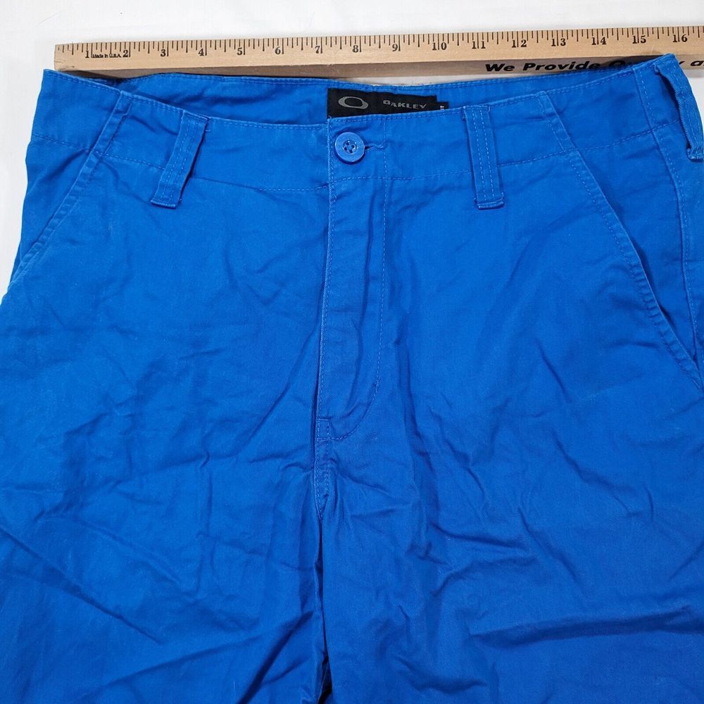 Oakley Men's 32 Regular Fit Blue‎ Represent Golf Shorts